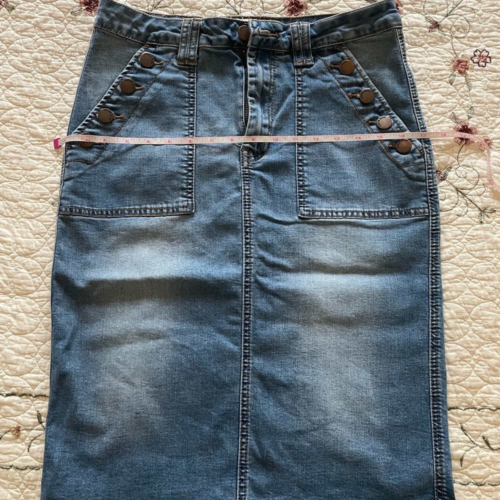 Denim BLVD skirt
